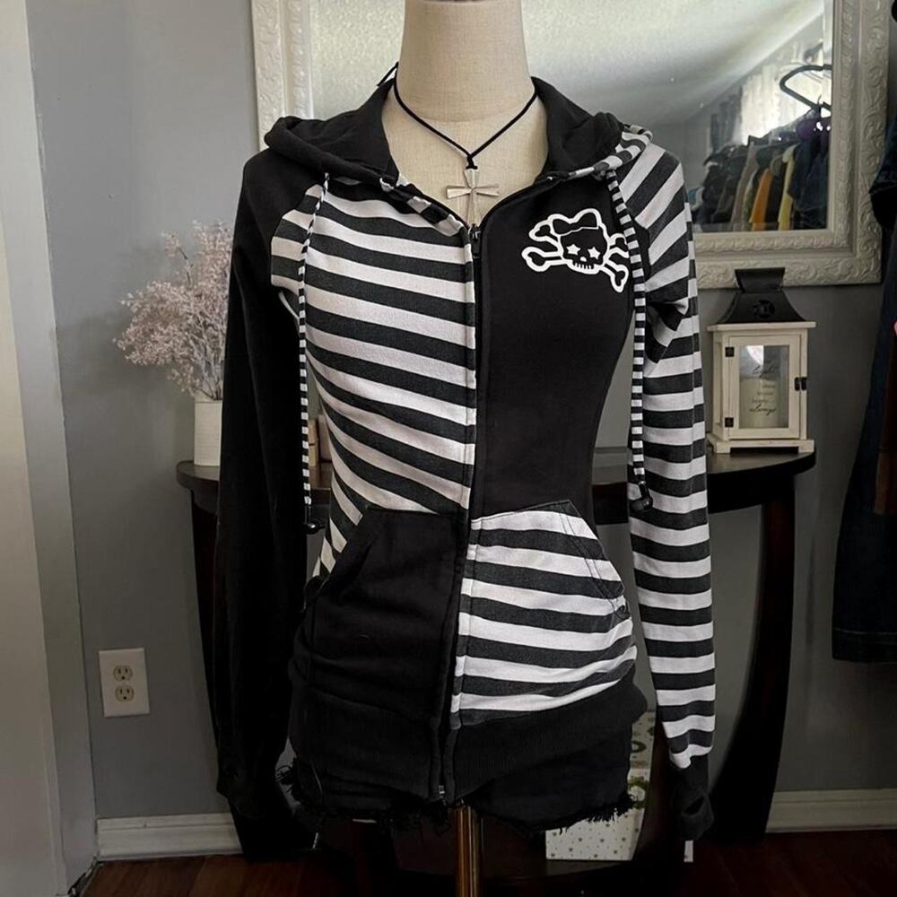 Abbey dawn zip up sweater